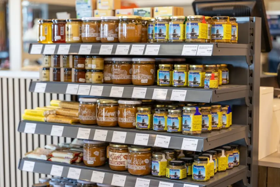 Lokale producten supermarkt ameland strandcamping duinoord
